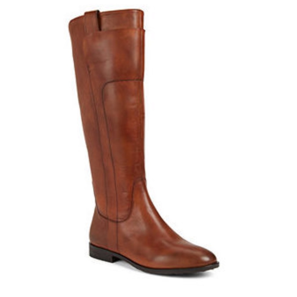 Hibou | Onenassi Leather Riding Boots | Size 8.5 | Cognac